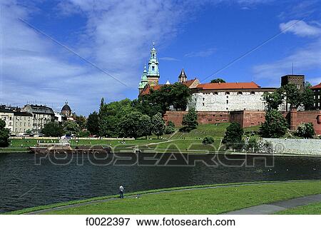 Poland, Kracow, Wawel Hill, cathedral View Large Photo Image Stock Photo - Poland, Kracow, Wawel Hill, cathedral. Fotosearch