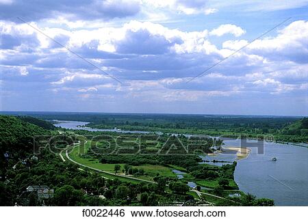 Poland, The Vistula View Large Photo Image Stock Photograph - Poland, The Vistula. Fotosearch