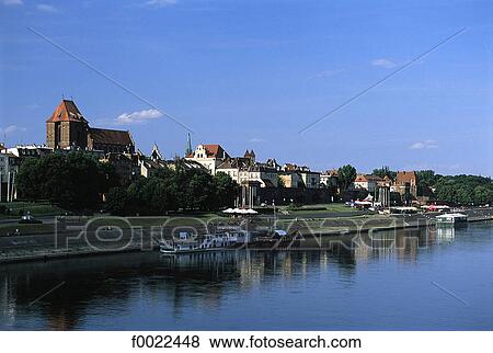 Poland, Torun View Large Photo Image Stock Photo - Poland, Torun. Fotosearch
