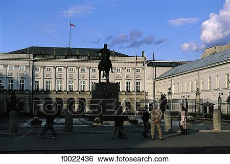 Stock Photograph - Poland, Wasaw, the Cabinet Headquarters. Fotosearch