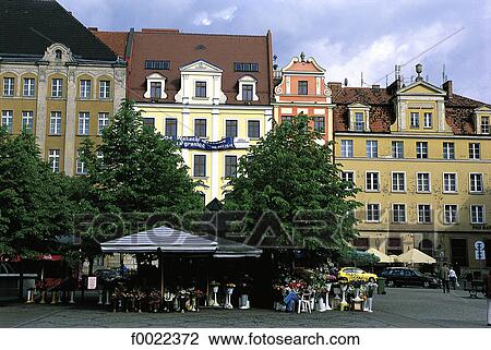 Poland, Wroclaw, Solny place View Large Photo Image Stock Image - Poland, Wroclaw, Solny place. Fotosearch