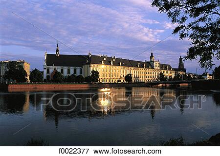 Poland, Wroclaw, university at sunset View Large Photo Image Stock Photo - Poland, Wroclaw, university at sunset. Fotosearch