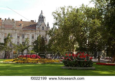 Hungary, Szeged, garden View Large Photo Image Stock Photo - Hungary, Szeged, garden. Fotosearch
