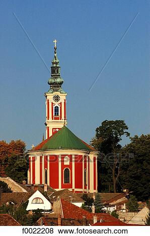 Stock Photo - Hungary, szentendre, church. Fotosearch