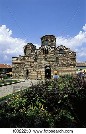 Bulgaria, Nesebar, Church of Christ Pantocrator View Large Photo Image Stock Image - Bulgaria, Nesebar, Church of Christ Pantocrator. Fotosearch