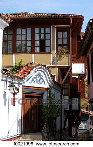 Stock Photography - Bulgaria, Plovdiv, old city, habitation. Fotosearch