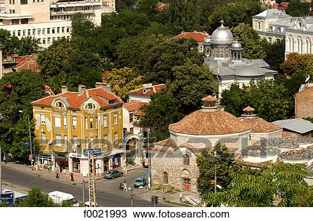 Bulgaria, Plovdiv, old city View Large Photo Image Stock Image - Bulgaria, Plovdiv, old city. Fotosearch