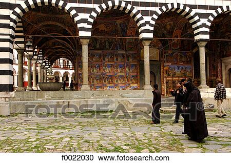 Bulgaria, Rila, monastery View Large Photo Image Stock Image - Bulgaria, Rila, monastery. Fotosearch