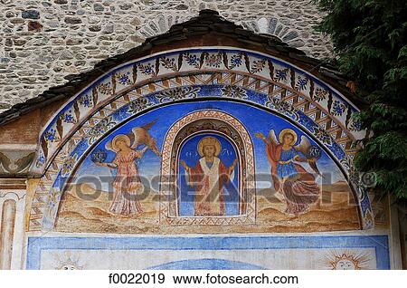 Bulgaria, Rila, monastery View Large Photo Image Stock Photo - Bulgaria, Rila, monastery. Fotosearch