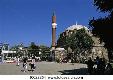 Bulgaria, Sofia, Banya Bashi Mosque View Large Photo Image Picture - Bulgaria, Sofia, Banya Bashi Mosque. Fotosearch