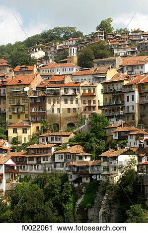 Bulgaria, Veliko Tarnovo View Large Photo Image Stock Image - Bulgaria, Veliko Tarnovo. Fotosearch