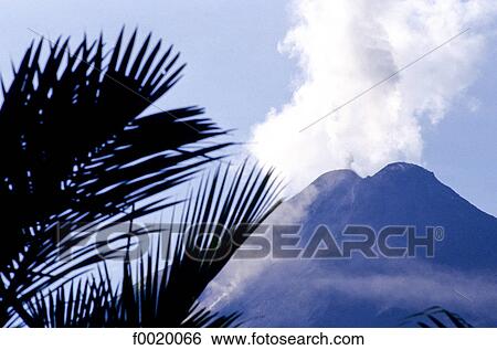 Costa Rica, Arenal Volcano View Large Photo Image Stock Photograph - Costa Rica, Arenal Volcano. Fotosearch