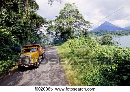 Costa Rica, Lake Arenal View Large Photo Image Stock Photography - Costa Rica, Lake Arenal. Fotosearch