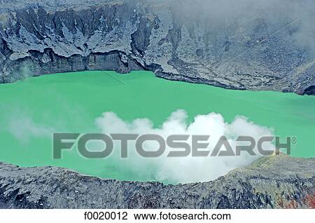 Costa Rica, Poas Volcano National Park, crater View Large Photo Image Stock Image - Costa Rica, Poas Volcano National Park, crater. Fotosearch