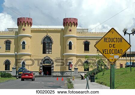 Stock Photography - Costa Rica, San José, former prison. Fotosearch