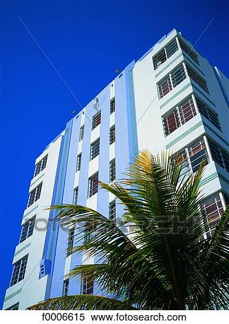 Stock Photography - Florida, Miami Beach, building. Fotosearch