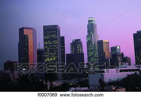 Stock Photo - California, Los Angeles, Downtown. Fotosearch