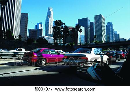 California, Los Angeles, on the road View Large Photo Image Stock Photo - California, Los Angeles, on the road. Fotosearch