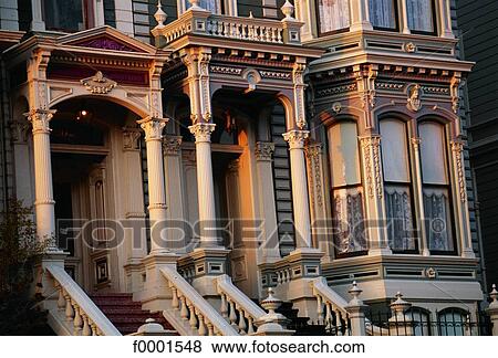 California, San Francisco, Victorian home View Large Photo Image Stock Photo - California, San Francisco, Victorian home. Fotosearch