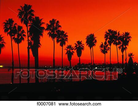 California, Santa Barbara, sunset View Large Photo Image Stock Image - California, Santa Barbara, sunset. Fotosearch