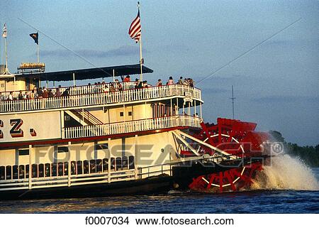 Louisiana, New Orleans, paddleboat View Large Photo Image Picture - Louisiana, New Orleans, paddleboat. Fotosearch