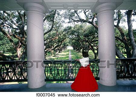 Louisiana, Vacherie, Oak Alley plantation View Large Photo Image Stock Photography - Louisiana, Vacherie, Oak Alley plantation. Fotosearch