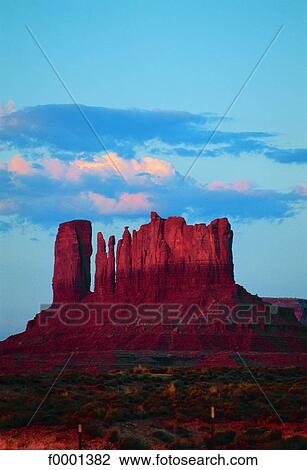 Stock Image - Utah, Monument Valley. Fotosearch