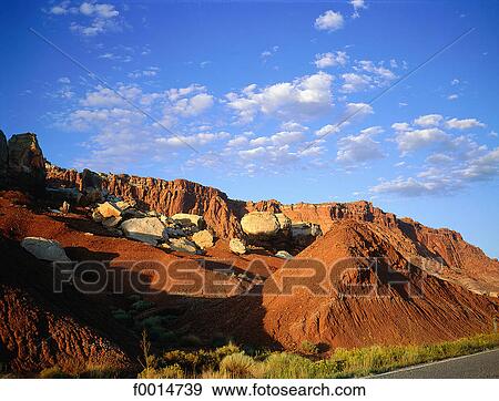 Arizona, Capitol Reefs national park View Large Photo Image Stock Photo - Arizona, Capitol Reefs national park. Fotosearch