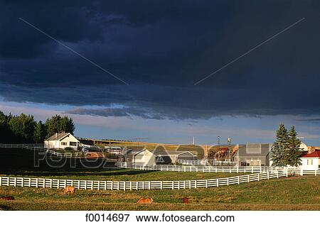 Stock Photo - Colorado, farm and fields. Fotosearch