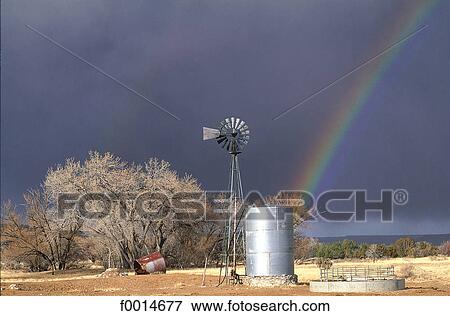 New Mexico, rainbow at Acoma pueblo View Large Photo Image Stock Photo - New Mexico, rainbow at Acoma pueblo. Fotosearch