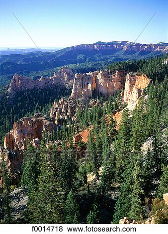 Stock Photo - Utah, Bryce Canyon in summer. Fotosearch