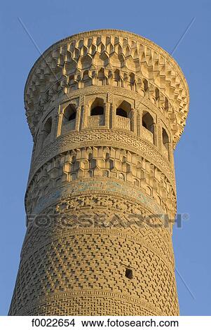Uzbekistan, Bukhara, Kalyan minaret View Large Photo Image Picture - Uzbekistan, Bukhara, Kalyan minaret. Fotosearch