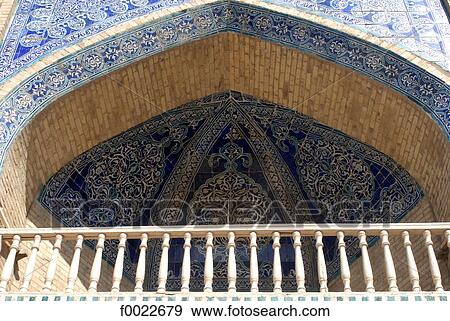 Uzbekistan, Khiva, Islam Khodja Madrasah, architecture detail View Large Photo Image Stock Photo - Uzbekistan, Khiva, Islam Khodja Madrasah, architecture detail. Fotosearch