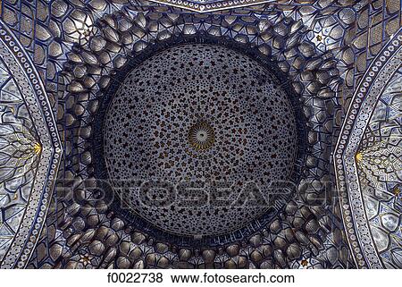 Stock Photo - Uzbekistan, Samarkand, Shah-i-Zinda necropolis. Fotosearch