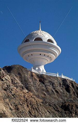 Picture - Oman, Muscat, incense burner urban sculpture . Fotosearch