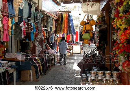Stock Photograph - Oman, Muscat, Mutrah area, souk. Fotosearch