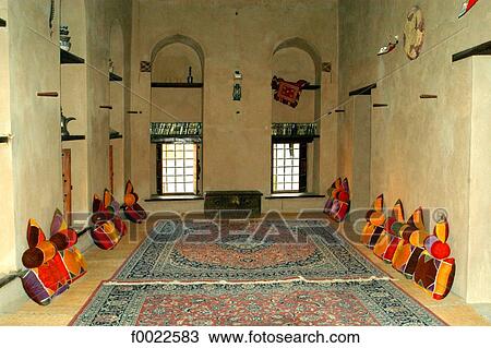 Oman, Nizwa, the fort, assembly room View Large Photo Image Stock Image - Oman, Nizwa, the fort, assembly room. Fotosearch