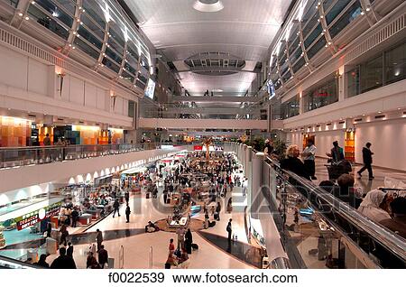 Stock Photo - United Arab Emirates, Dubai, airport. Fotosearch