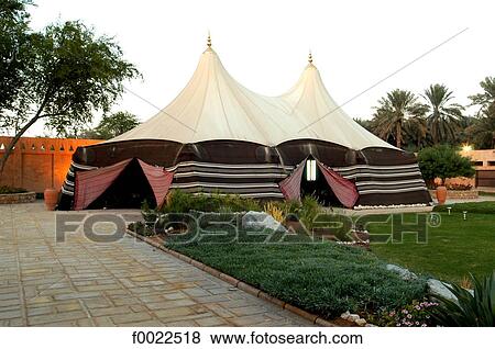 Stock Photo - United Arab Emirates, Dubai, Bedouin camp. Fotosearch