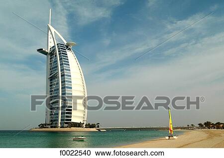 United Arab Emirates, Dubai, Burj Al Arab Hotel View Large Photo Image Stock Image - United Arab Emirates, Dubai, Burj Al Arab Hotel. Fotosearch
