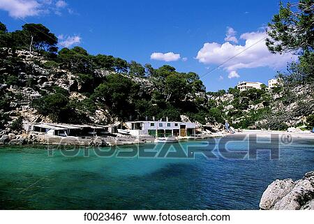 Spain, Balearic Islands, Majorca, Cala Pi View Large Photo Image Stock Photo - Spain, Balearic Islands, Majorca, Cala Pi. Fotosearch