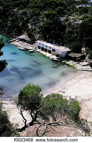 Spain, Balearic Islands, Majorca, Cala Pi View Large Photo Image Stock Photo - Spain, Balearic Islands, Majorca, Cala Pi. Fotosearch