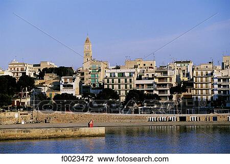 Spain, Balearic Islands, Majorca, Porto Cristo View Large Photo Image Stock Image - Spain, Balearic Islands, Majorca, Porto Cristo. Fotosearch