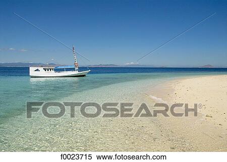 Indonesia, Flores, Labuanbajo bay, Pulau Sebolan, beach View Large Photo Image Stock Photography - Indonesia, Flores, Labuanbajo bay, Pulau Sebolan, beach. Fotosearch