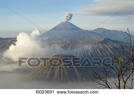 Stock Image - Indonesia, Java, Bromo volcano. Fotosearch