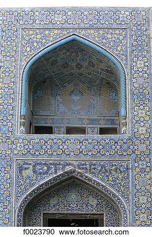 Iran, Esfahan, Imam Mosque, mosaics View Large Photo Image Stock Image - Iran, Esfahan, Imam Mosque, mosaics. Fotosearch