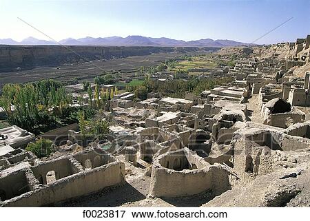 Iran, Fars, Izad Khast, old fortified village View Large Photo Image Stock Photo - Iran, Fars, Izad Khast, old fortified village. Fotosearch