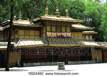 China, Tibet, Lhasa, Norbulingka Palace View Large Photo Image Stock Photography - China, Tibet, Lhasa, Norbulingka Palace. Fotosearch