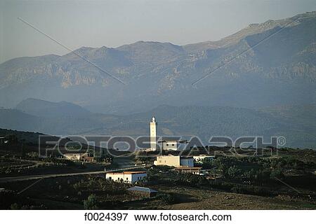 Stock Photo - Morocco, Tangier area, Rif Mountains. Fotosearch