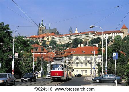 Czech Republic, Prague, Prague Castle and Saint Vitus Cathedral View Large Photo Image Stock Photograph - Czech Republic, Prague, Prague Castle and Saint Vitus Cathedral. Fotosearch